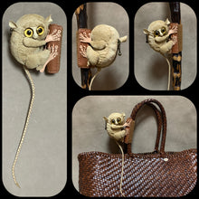 画像をギャラリービューアに読み込む, メガネザルのストールホルダー&ポーチ
